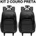 2 couro preta
