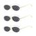 3pcs preto