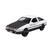 Ae86 preto, Branco