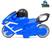 Moto beyblade azul