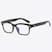 Lentes transparentes, Armação preta