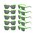 10 unidades verdes