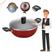 Panela Wok 24 Vermelho