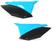 Azul neon / Preto
