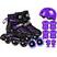 Roller semipro roxo, Kit