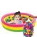 Piscina 140l c, Bolinhas coloridas