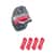 Conjunto Vermelho 4 Peças