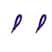 Roxo 2 unidades
