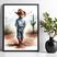 Moldura preta