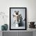Moldura branca