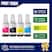 Kit com 4 cores