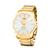 Dourado com Branco