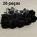 Rosas pretas-20pcs