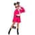 Pink com cropped branco