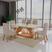 Base Naturale Tampo OFF-White Cadeiras Bege