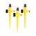 3 unidades amarelo