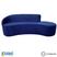Veludo Azul Royal Lado Esquerdo