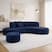 Suede Azul Marinho
