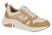 Branco off bege dourado