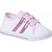 Branco glitter rosa
