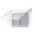 Chapa Cristal (Transparente) com Braço Branco
