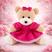 Ursa vestido rosa