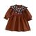 Vestido marrom a8027