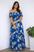 Floral azul tiffany