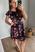 Floral fundo preto