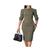 Vestido verde militar