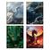 imagem do produto Caderno espiral universitario capa dura 01m foroni drakos 4x80fls