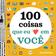 imagem do produto Livro - 100 Coisas que eu Amo em Você
