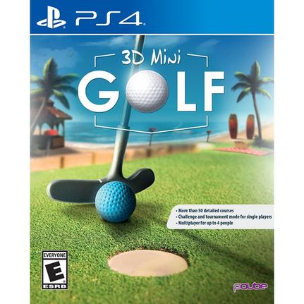 Jogo 3d Mini Golf - Playstation 4 - Pqube