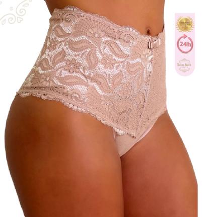 7 Calcinhas Cintura Alta Modeladora Cinta Compressora Seca a Barriga! -  Batom Matte Lingerie - Modeladores e Redutores Femininos - Magazine Luiza