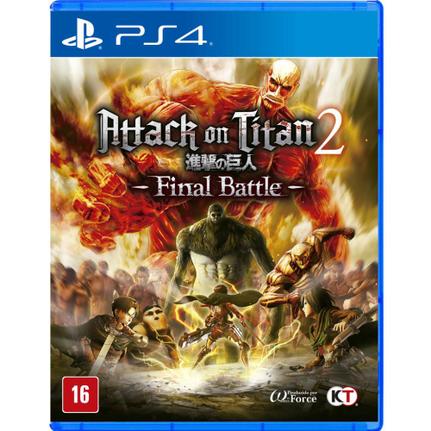 Jogo Attack On Titan 2 - Final Battle - Playstation 4 - Tecmo Koei