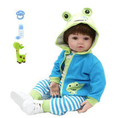 Bebe Reborn Menino 48cm Silicone E Tecido Realista Baby Fashion Boneca E Bebe Reborn Boneca Reborn Magazine Luiza