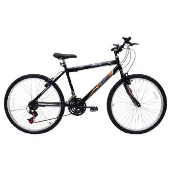 Bicicleta Cairu Flash Aro 26 Rígida 21 Marchas - Preto