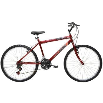 Bicicleta Cairu Flash Aro 26 Rígida 21 Marchas - Vermelho