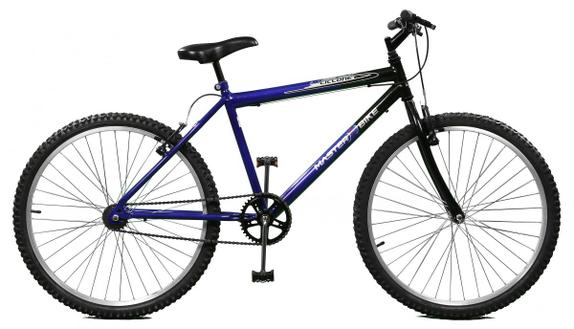 Bicicleta Master Bike Ciclone Aro 26 Rígida 21 Marchas - Azul/preto