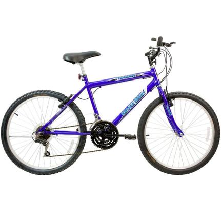 Bicicleta Mega Bike Thunder Sport Aro 24 Rígida 21 Marchas - Azul