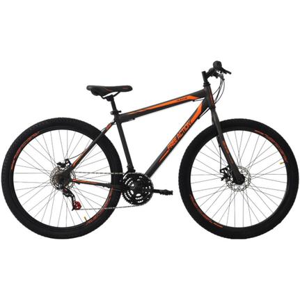 Bicicleta Free Action Flexus 1.5 Aro 29 Susp. Dianteira 21 Marchas - Cinza/laranja