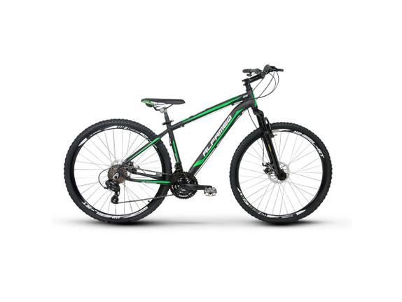 Bicicleta Alfameq Zahav T19 Aro 29 Susp. Dianteira 27 Marchas - Preto/verde