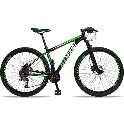 Bicicleta Gt Sprint Mx1 Disc T21 Aro 29 Susp. Dianteira 27 Marchas - Verde