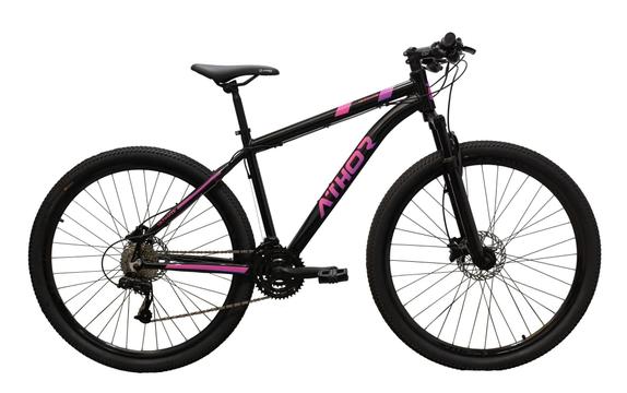 Bicicleta Athor Bike Atr Aro 29 Susp. Dianteira 24 Marchas - Preto/rosa