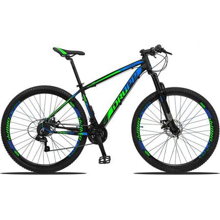 Bicicleta Dropp Z3 Disc M T21 Aro 29 Susp. Dianteira 21 Marchas - Azul/verde