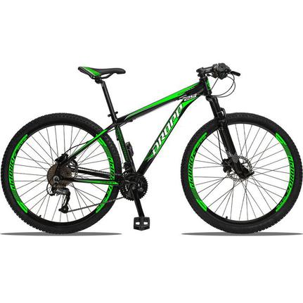 Bicicleta Dropp Aluminum Disc H T17 Aro 29 Susp. Dianteira 27 Marchas - Preto/verde
