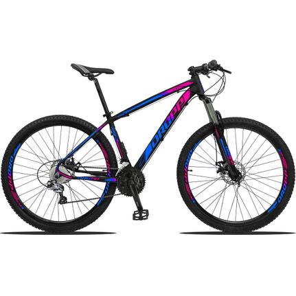 Bicicleta Dropp Z3 2020 Disc H T21 Aro 29 Susp. Dianteira 27 Marchas - Azul/preto/rosa