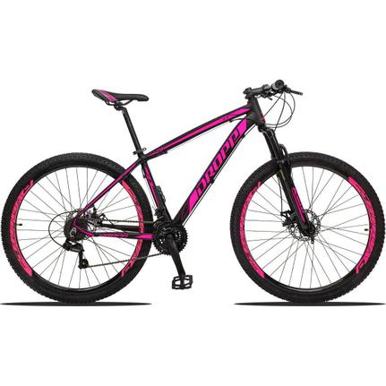 Bicicleta Dropp Z3 2020 Disc M T17 Aro 29 Susp. Dianteira 21 Marchas - Preto/rosa