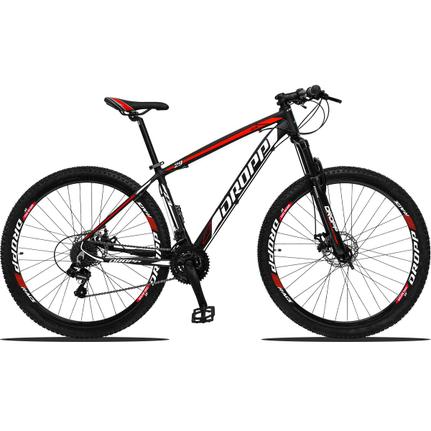 Bicicleta Dropp Z3 2020 Disc H T19 Aro 29 Susp. Dianteira 21 Marchas - Branco/vermelho