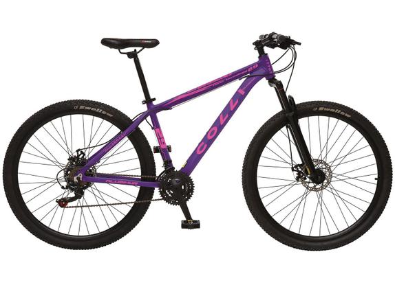 Bicicleta Colli Bike 531t Aro 29 Susp. Dianteira 24 Marchas - Roxo